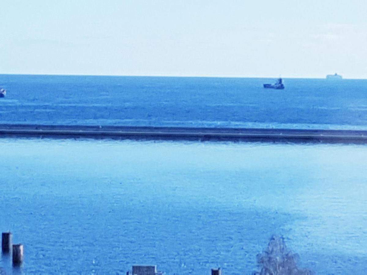 Gdynia Centrum Z Pieknym Widokiem Na Morze I Balkonem 9 Pietro Przy Sea Towers Esterno foto