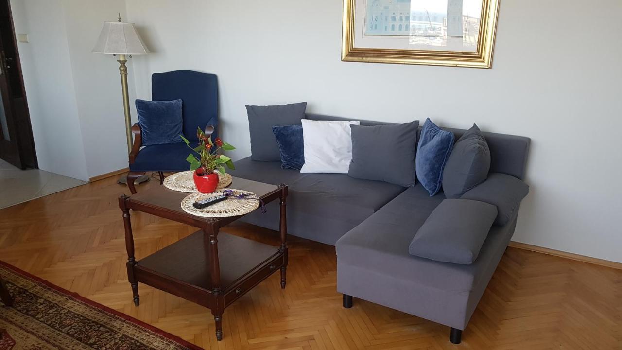 Gdynia Centrum Z Pieknym Widokiem Na Morze I Balkonem 9 Pietro Przy Sea Towers Esterno foto
